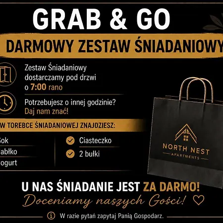 Daire North Nest Guest House - Breakfast & Parking *